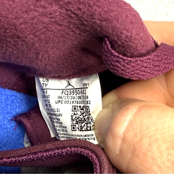 New-Nike Air Jordan Spizike Low Sneakers Sz 7Y/8.5 Woman’s - Picture 9 of 11